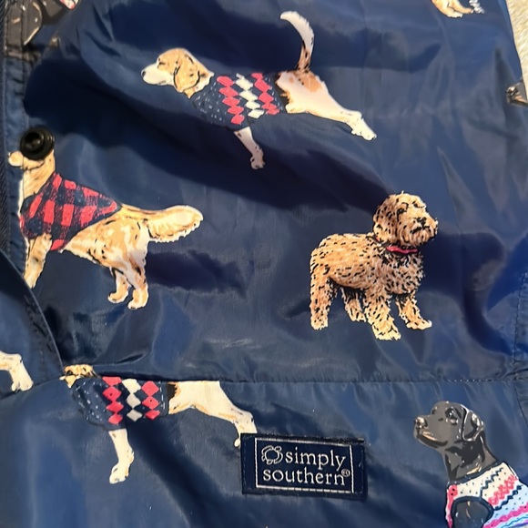 Simply Southern Half Zip Rain Jacket - Picture 6 of 7